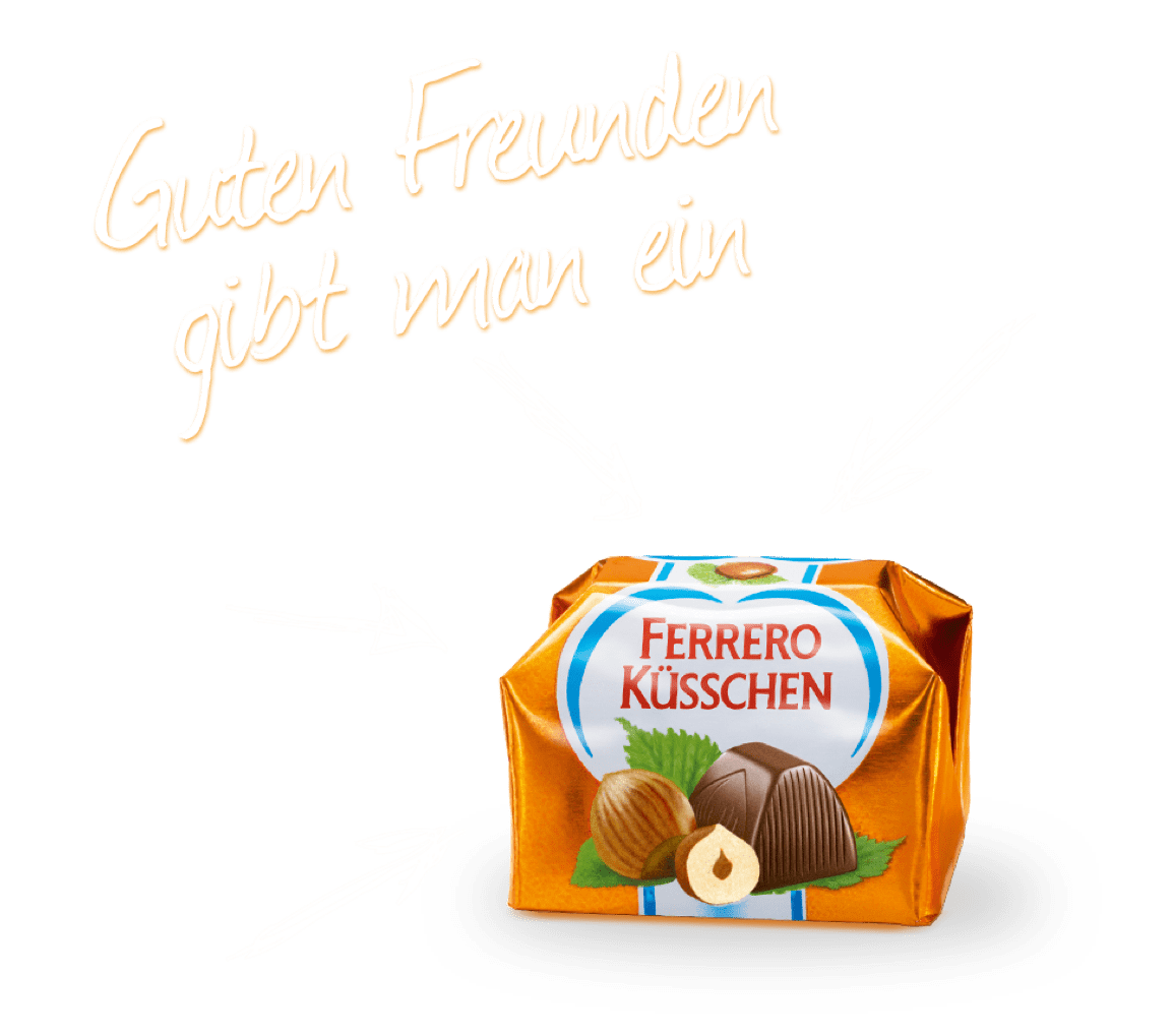 Guten Freunden gibt man ein Küsschen! Guten Freunden gibt man ein Küsschen!