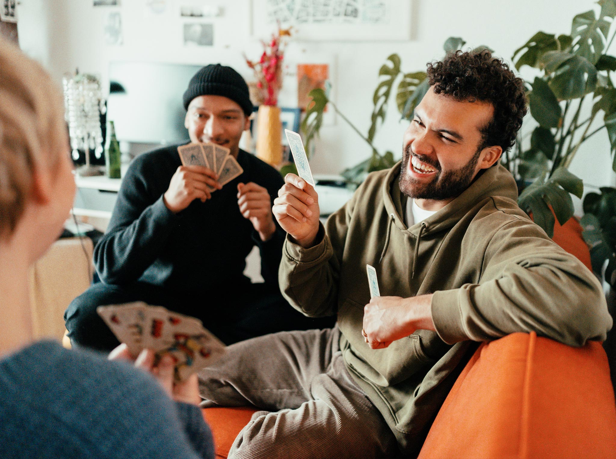 Freunde spielen