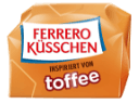 Einzelpraline Ferrero Küsschen inspiriert von Iced Coffee Menu