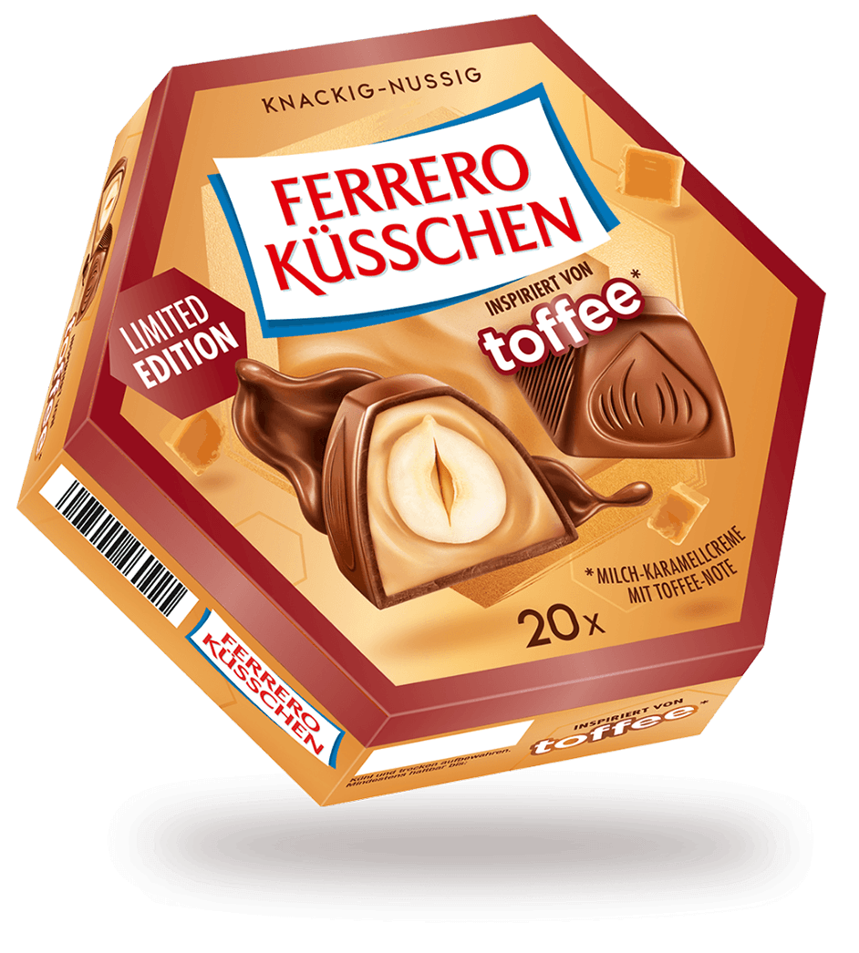 Packung Ferrero Küsschen inspiriert von Iced Coffee
