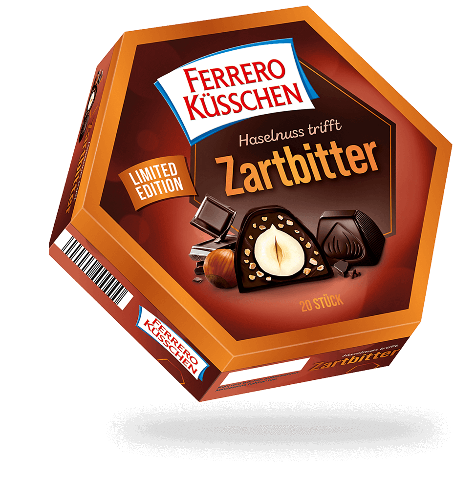 Packung Ferrero Küsschen Zartbitter