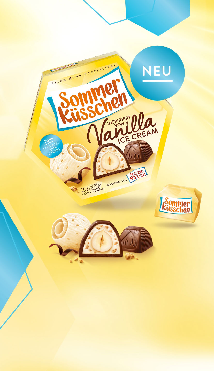 Sommer Küsschen inspiriert von Vanilla Ice Cream