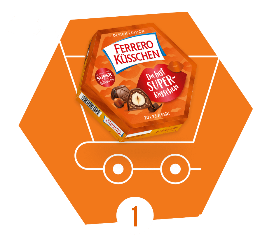 Du bist SUPER-Küsschen Packung kaufen