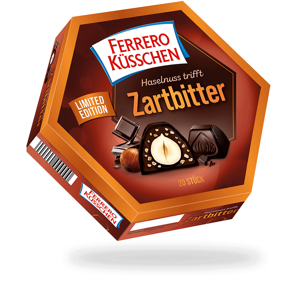 Packung Ferrero Küsschen Zartbitter