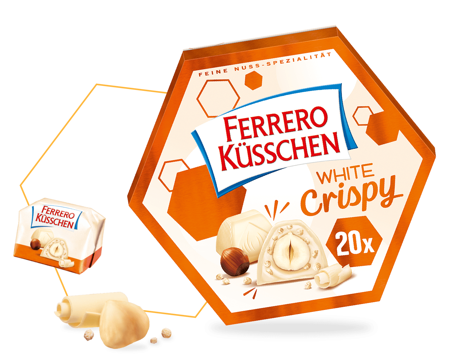 Ferrero Küsschen feine Nuss-Spezialität